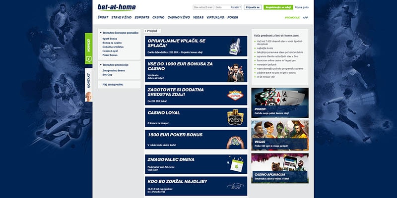 Bet-at-home bonus za spletne športne stave