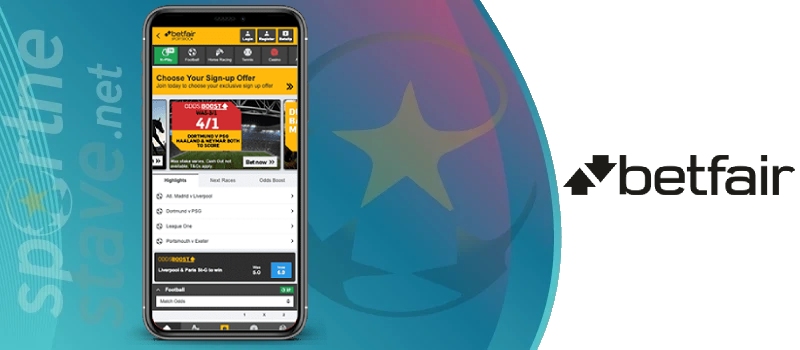 Betfair mobilne športne stave