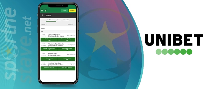 Unibet mobilne športne stave